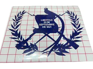 Escudo de Guatemala Car Sticker - High Quality Vinyl - Variety Colors