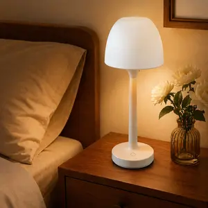 Mother’s Day Gift – 16 Colors Aurora Desk Lamp, Rechargeable Night Light with Remote, 7-Hour Battery, Romantic Ambient Lighting for Bedroom & Home