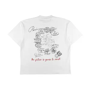 Compliments Future Is Yours White Vintage Shirt