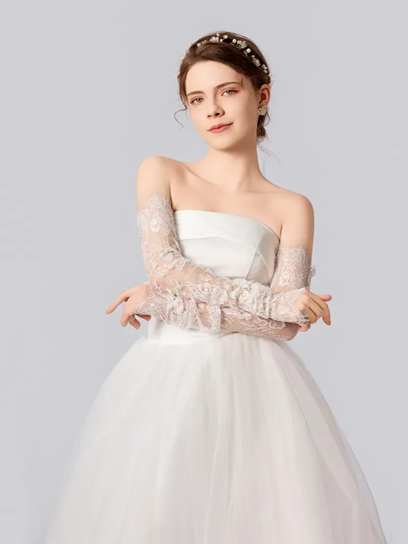 pearl bridal sleeves - TikTok Shop