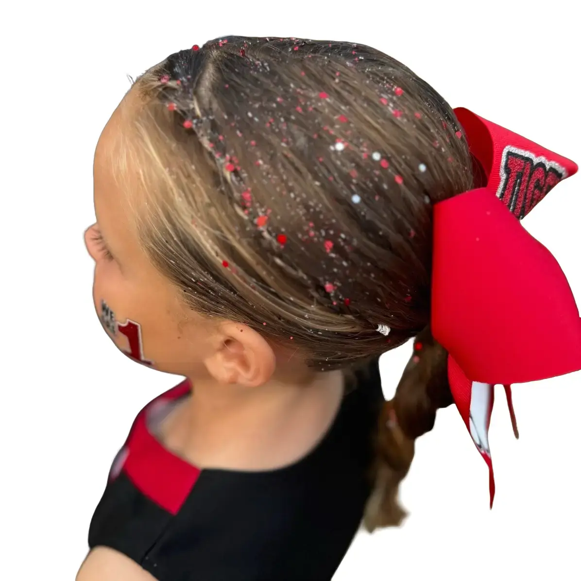 Tiger Red hair glitter for all types of hair.