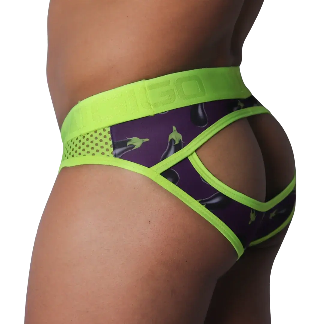 Aubergine Brief Jock