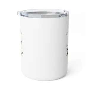 Insulated Coffee Mug, 10oz - Fly Fishing At Its Best, Frequent Flyer Gift, River Fishing Lover, Relaxing Fishing Mug, Fly Fishing