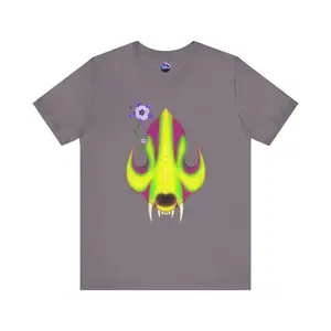 "Columbine Skull" Short Sleeve Tee