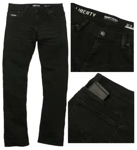 Howitzer Style Men's Denim Jean Liberty Black Military Grunt 34" INSEAM