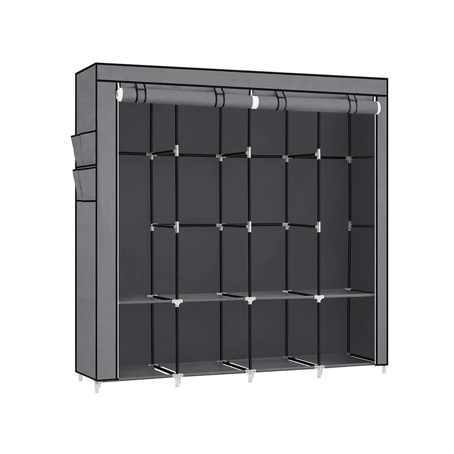 SONGMICS Portable Closet with 4 Shelves