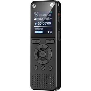 160GB Digital Voice Recorder, Portable Audio Recorder with Built-in Speaker, Voice Activated, WAV, A/B Repeat & Password Protection - Ideal for Meetings, Lectures & Interviews