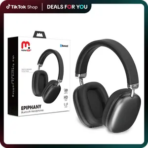 MyBat Pro Epiphany Bluetooth Headset, Wireless Headphones with Built-in Microphone with Elegant Design, Gaming Headset for Phones, Computers, MP3