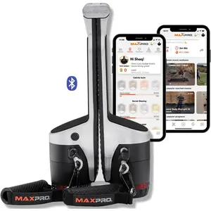 Fitness: Cable Home Gym | As Seen on Shark Tank | Versatile, Portable, Bluetooth Connected | Strength, HIIT, Cardio, Plyometric, Powerful 5-300lbs Resistance