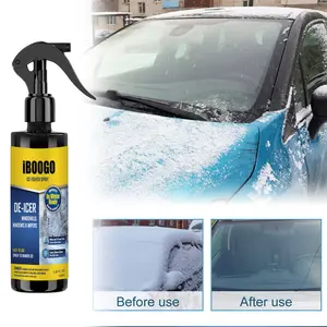 christmas 2024- Multipurpose car snow removal spray, ice melting snow cleaner, quick window windshield defrosting and snow melting, gentle and effective, essential to protect your car in snowy weather.
