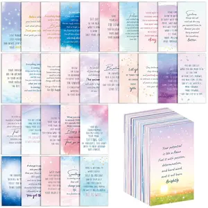 60pcs Positive Affirmation Cards for Daily Encouragement, Inspiring Quotes, Inspirational Quote Cards with Motivational Messages, Thank You Cards, Self-Care Gifts for Men & Women, Thoughtful Gift