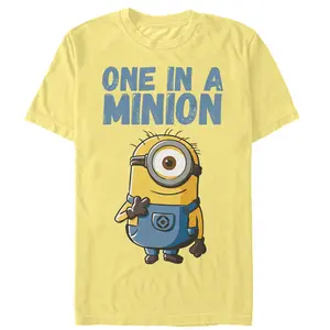 Men's Despicable Me Cute One in a Minion T-Shirt