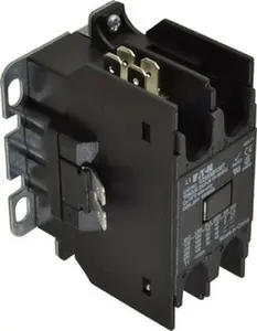 Eaton Cutler-Hammer 1 Pole, 30 Amp Inductive Load, 24 Coil VAC at 50/60 Hz, Nonreversible Definite Purpose Contactor Phase 1 Hp: 2 at 115 VAC, 5 at 230 VAC, 40 Amp Resistive Rating, Open Enclosure C25ANB130T
