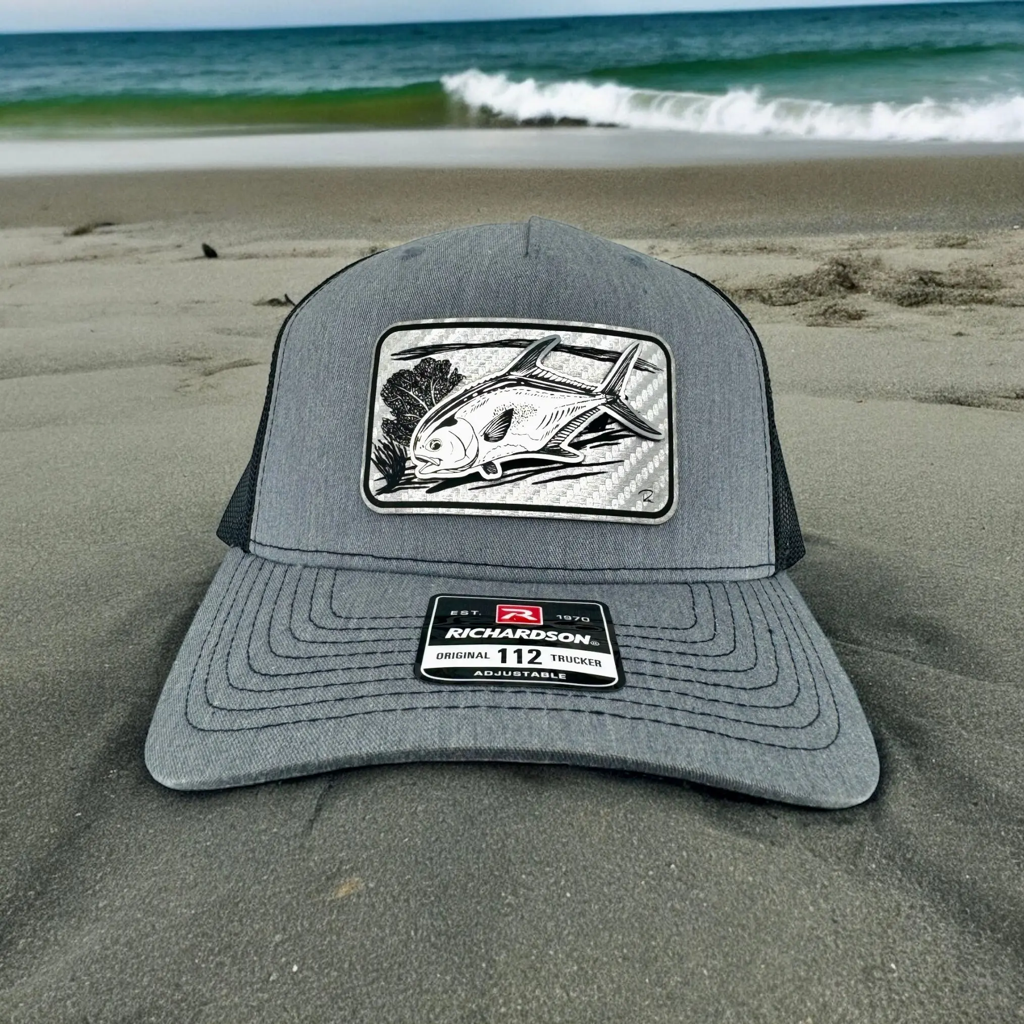 Permit | Fish Hat | Fish Art Hat | Permit Fish Art | Fishing Gift | Fishing Hat | Gifts for Men | Gifts for Women | Permit Fish Hat