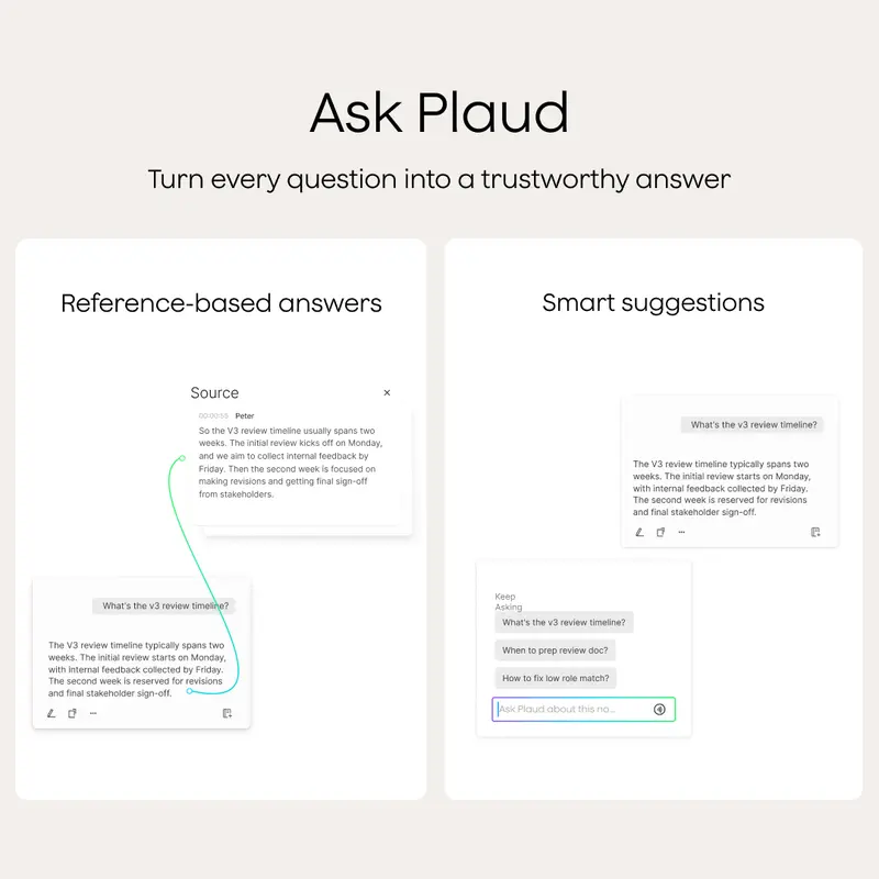 Plaud Note Smart Voice Recorder - One-Press Recording & Playback, 0.117-Inch Slim, 64GB, Voice Changer Translator, Black MagSafe Case - Audio 7