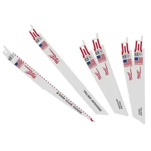 Milwaukee 49-22-1306 SAWZALL General Purpose 6 Piece Blade Set