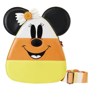 Mickey and Minnie Mouse Candy Corn Crossbody Bag
