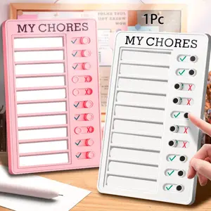 Reusable to do list board with checklist cards, portable task planner with DIY detachable design, daily routine tracker for home and travel planning, work schedule organizer, fitness plan tracker, goal setting board, easy to use and reusable planning tool