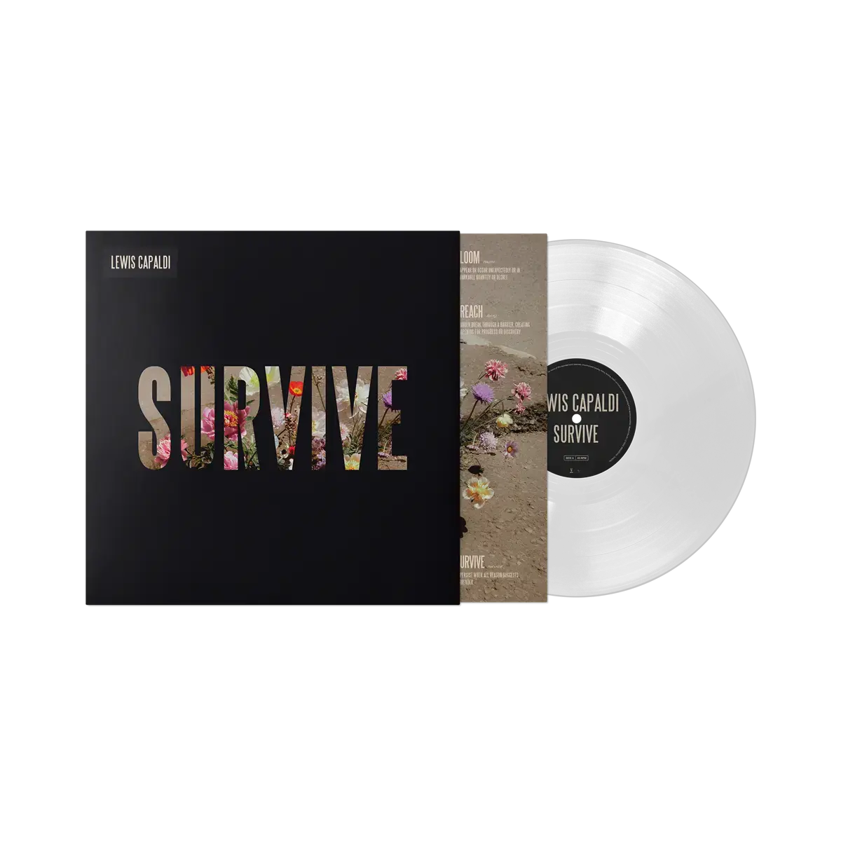 Lewis Capaldi - Survive [Clear Vinyl] NEW Vinyl Record 602478362903