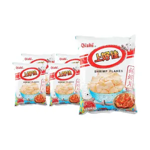 OISHI Shrimp Crackers 80g Multipack (5 Bags) - Crispy Seafood Snack, Authentic Thai Flavor, Bulk Value Pack for Parties & Snacking