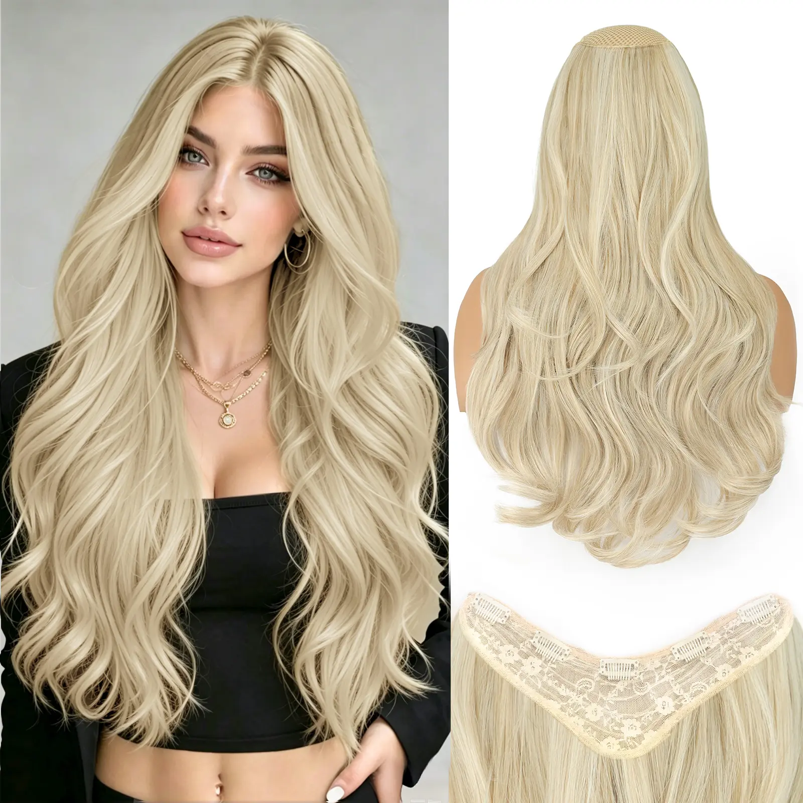 20inch-Platium Blonde