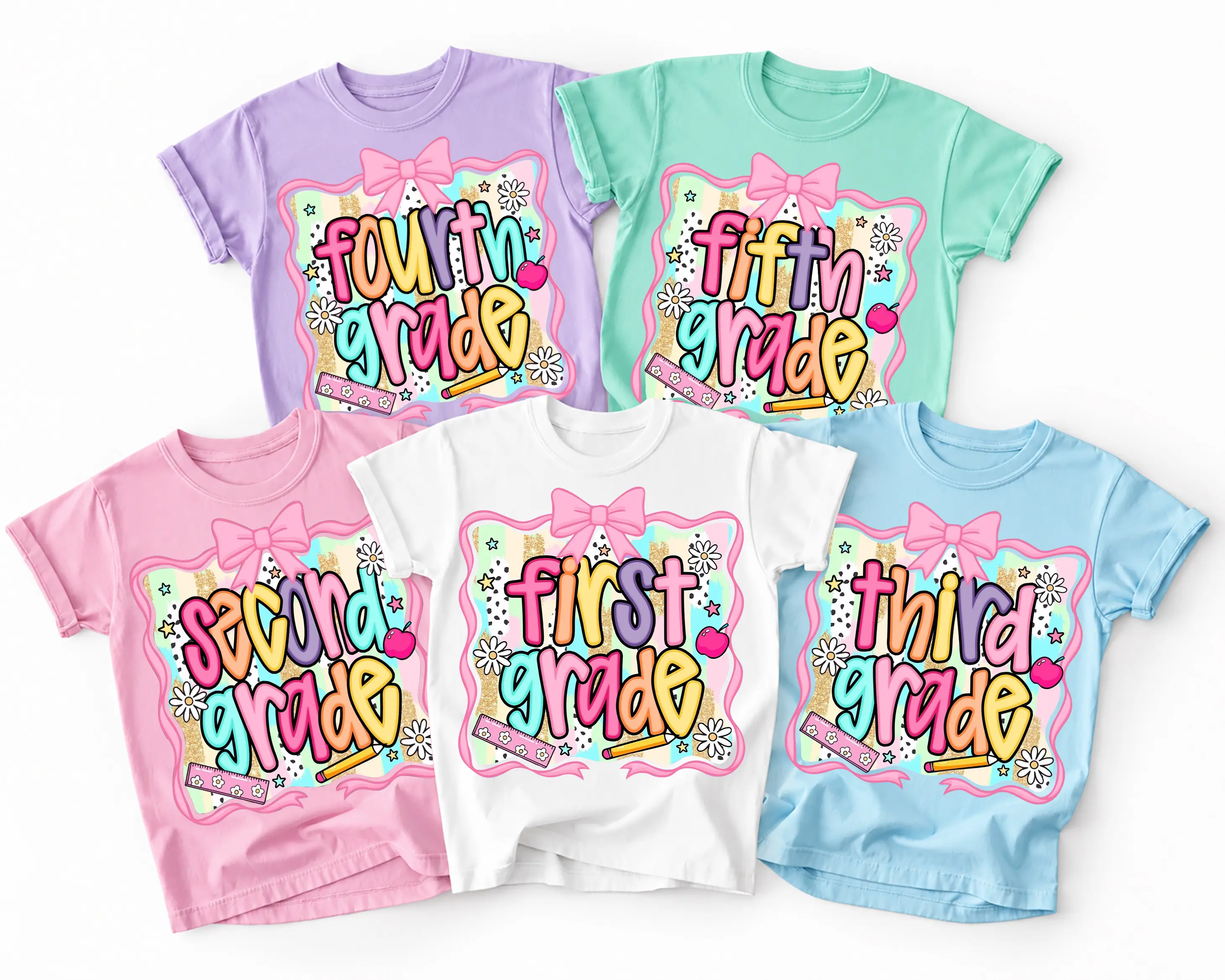 Preppy Back To School Shirt, First Day Of School Shirt, Coquette Teacher Tee