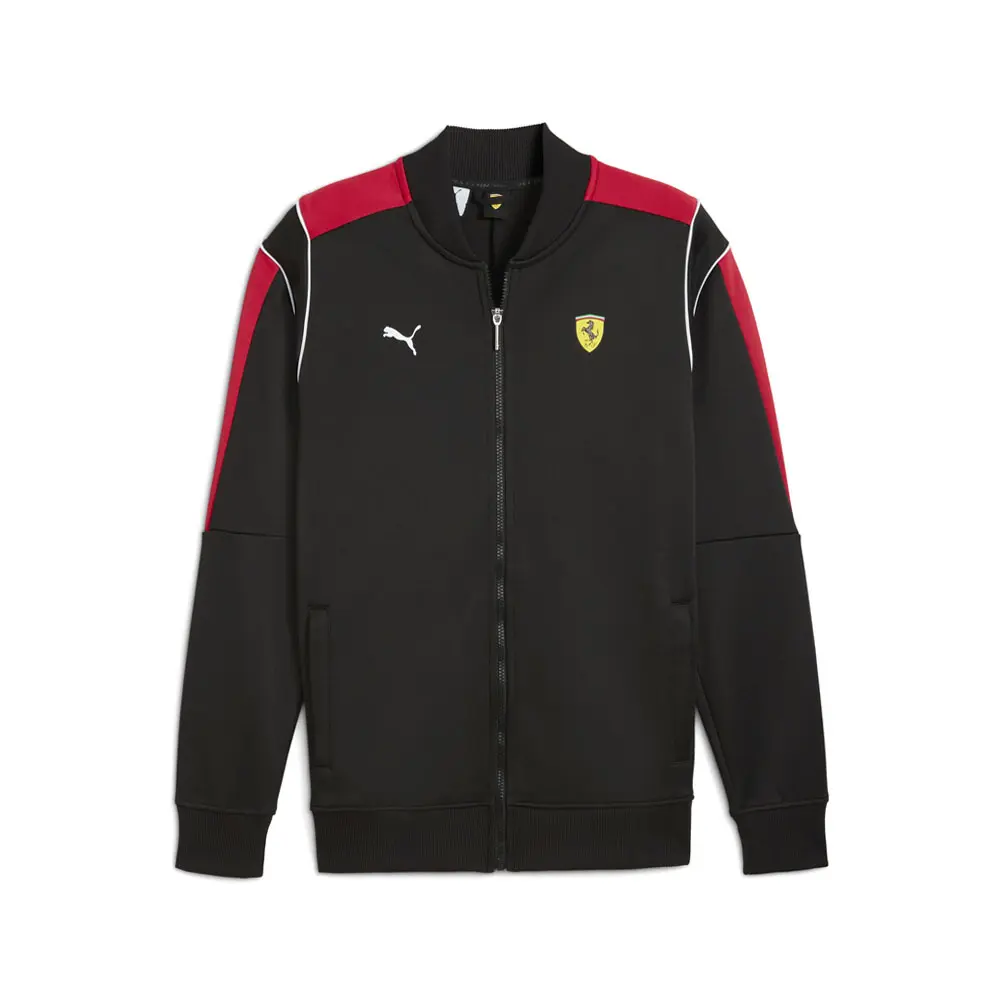 PUMA Mens Scuderia Ferrari Mt7  Athletic Outerwear Casual - Black
