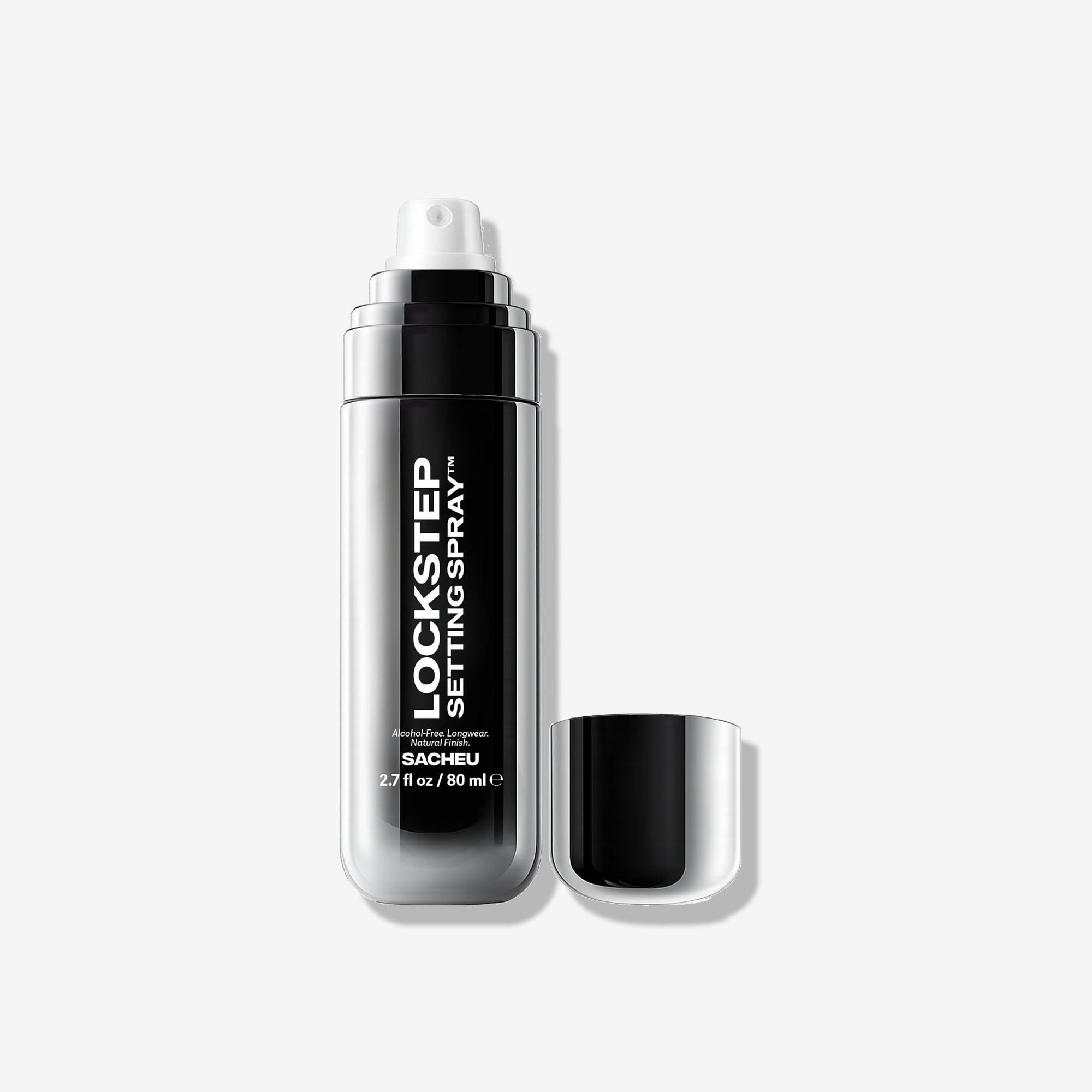sacheu Lockstep Setting Spray - Niacinamide Infused Long-Wear Setting Spray - Alcohol-Free, Fragrance-Free, Non-Aerosol - Hydrating Fixing Spray 16 Hr Wear