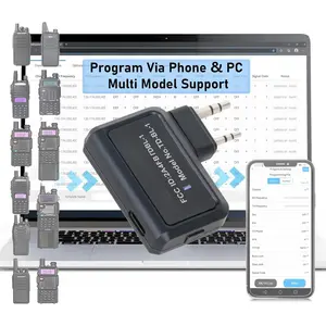 Ham Radio Wireless Programmer Adapter APP and PC Program for Baofeng UV-5R and Multiple Models No Driver Issues Instead of Program Cable