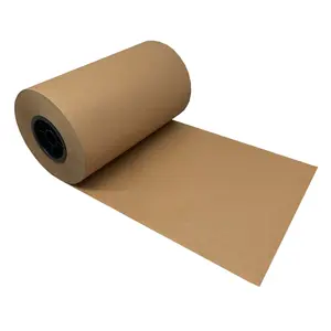 UOFFICE Kraft Paper Roll 600' x 12" 50lb Brown Wrapping Cushioning Fill