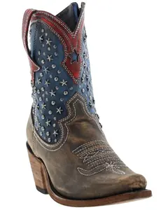 Liberty Black Women's Jules Studded Western Boot Snip Toe - Bblb-7129132 A