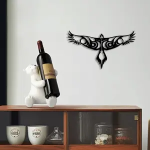 1pc Mountain Eagle Metal Wall Art, Majestic Statue Mural, Perfect for Bedroom Headboard, Office, Lodge Decor, Christmas Decor, Ideal Gift for Eagle Scouts,Perfect For Halloween/Christmas/Easter decor.