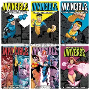 Invincible Young Hero dark style canvas print poster, bedroom and living room decoration, a perfect hanging for aesthetic enthusiasts and anime fans' collection