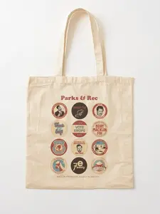 Sale up to 50%, Limited flash Deal, Parks and Rec Cotton Tote Bag