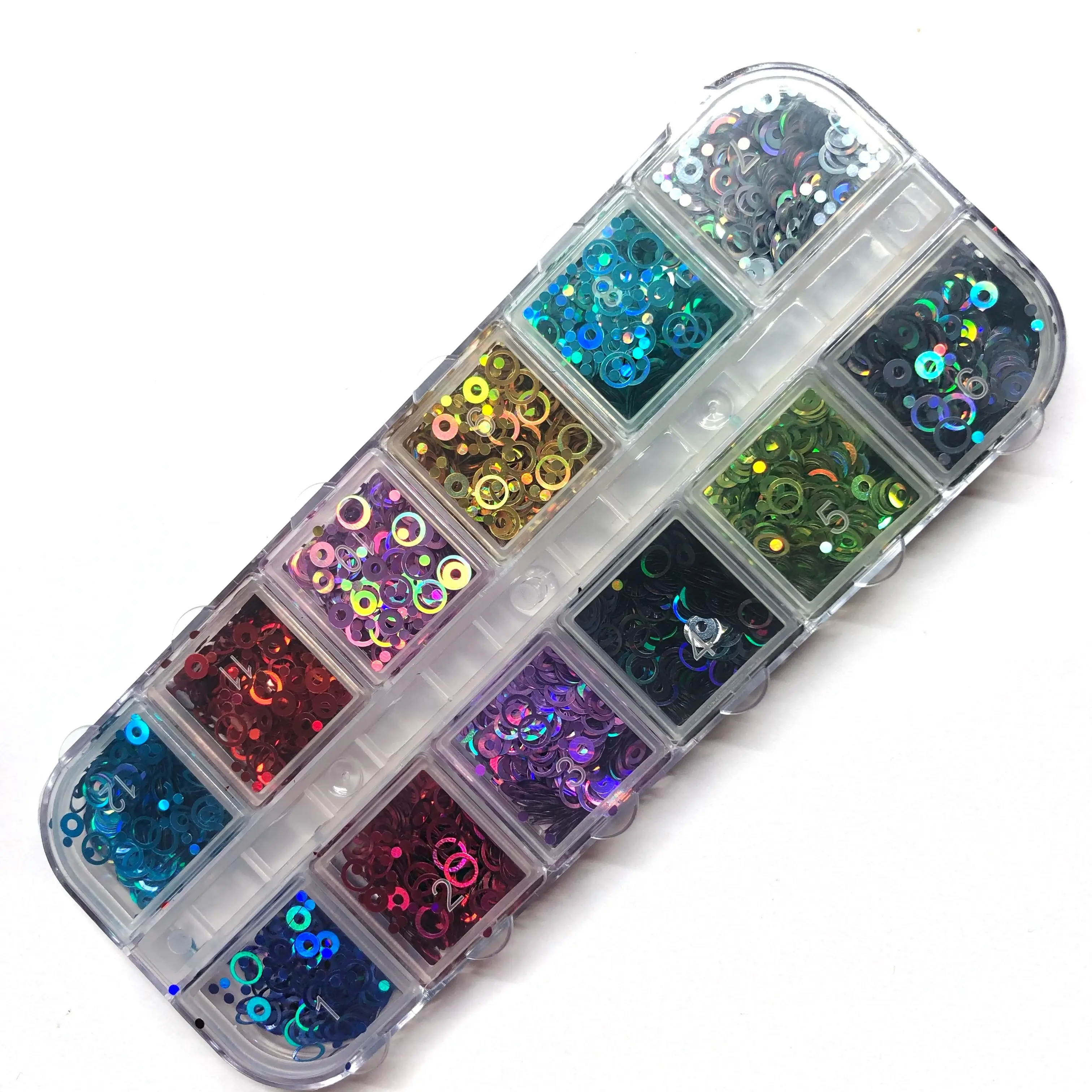GROOVY HOLO DOTZ GLITTER (12 PC SLOT)