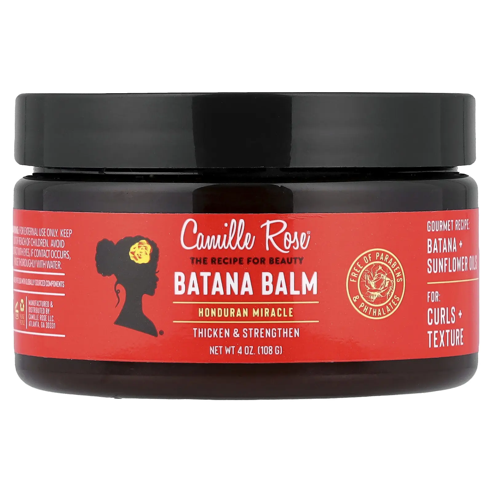 Camille Rose Batana Balm, For Curls + Texture, 4 oz (108 g)