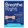 Breathe Right Nasal Strips, Large, Tan, 30 Strips | HSA/FSA Eligible