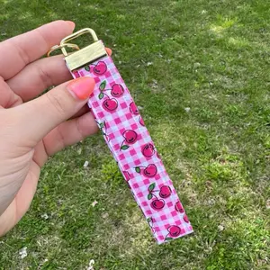 Fabric Keychain | Cute Keychains | Handmade Wristlet