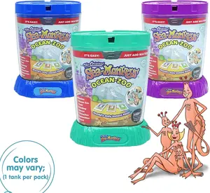 Sea-Monkeys Ocean Zoo - World's Only Instant Pet Toy - Ages 6+ (Pack of 1) - Toy Brine Shrimp Aquarium