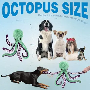 Four angels-Tough Dog Toys for Small Medium Large Dogs & Aggressive Chewers,  Dog Toys to Keep Them Busy-MRWJ Realistic Interactive Plush Puppy Toy pet Simulated Stuffed Dog Toys