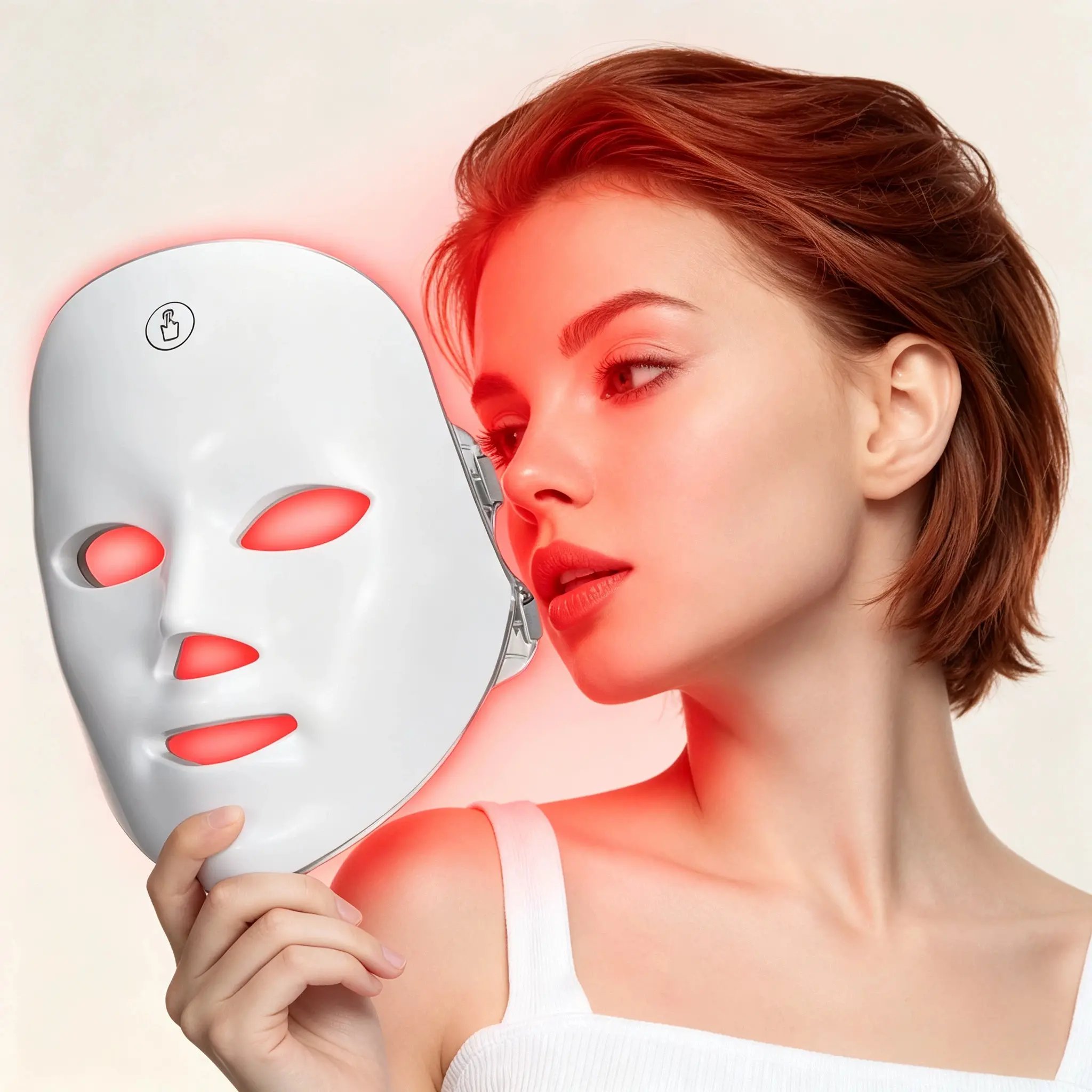 7 Color Wireless LED Face Mask｜Rechargeable Home Facial Skincare Must-Have Perfect Summer Gift For Girls