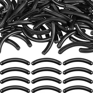 80 Pieces Eyelash Curler Refills Pads Soft Curler Replacement Refills Pads for Universal Eyelash(Black)