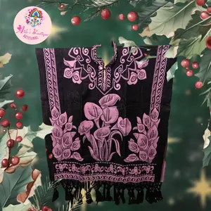 Mexican Plush Overcoat/Poncho for Women - Gabanes Mexicanos - Jacket, Womenswear