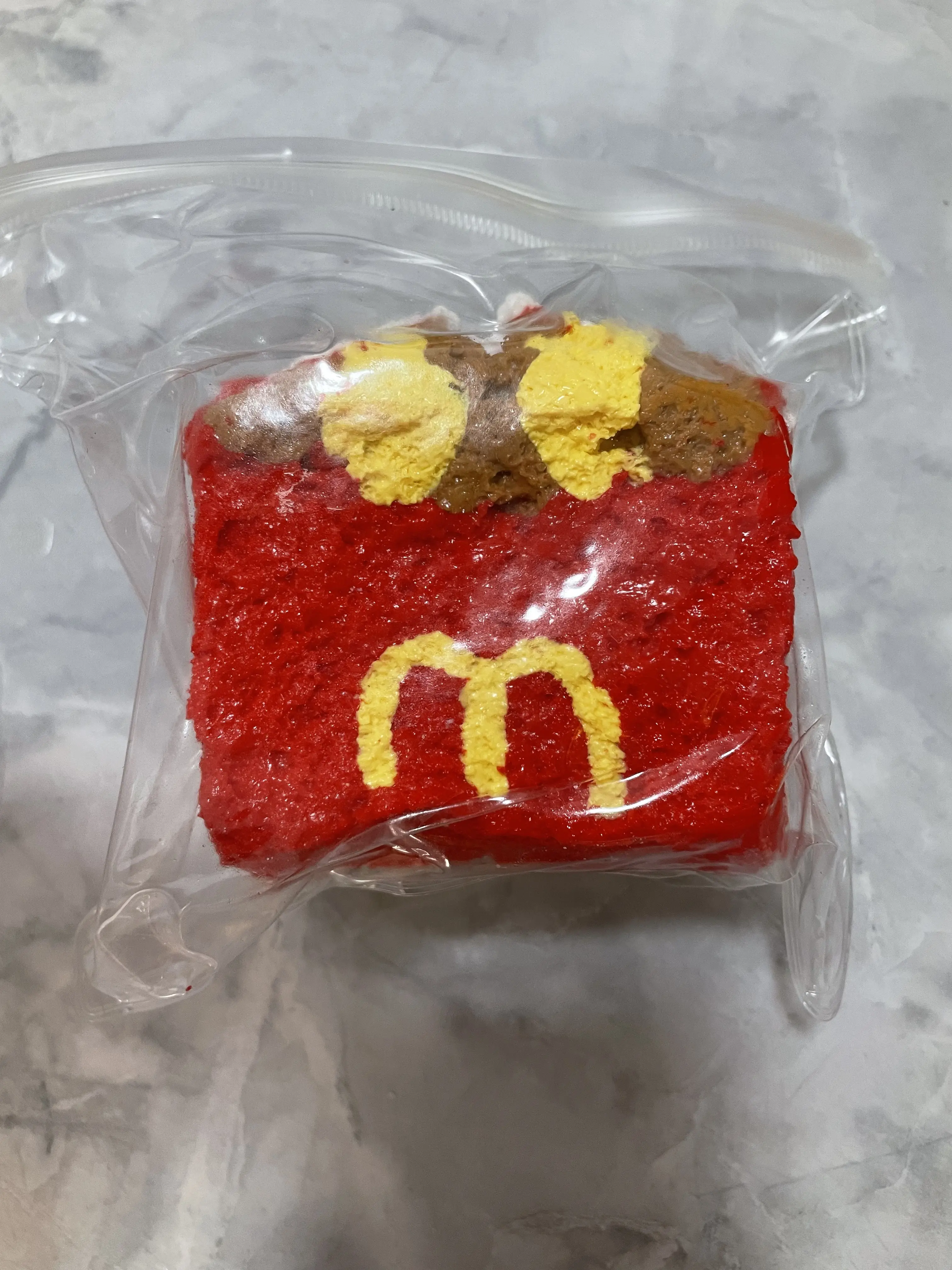 French Fries Box Squeeze Toy