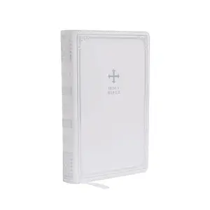 Nrsv, Catholic Bible, Gift Edition, Leathersoft, White, Comfort Print: Holy Bible -- Catholic Bible Press - Bible