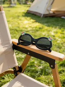 Cute Owl Panda Glasses Frame, 1pcs Decorative Eyewear, Adorable Cardigan Style, Perfect for Party Wear, Fun Accessory