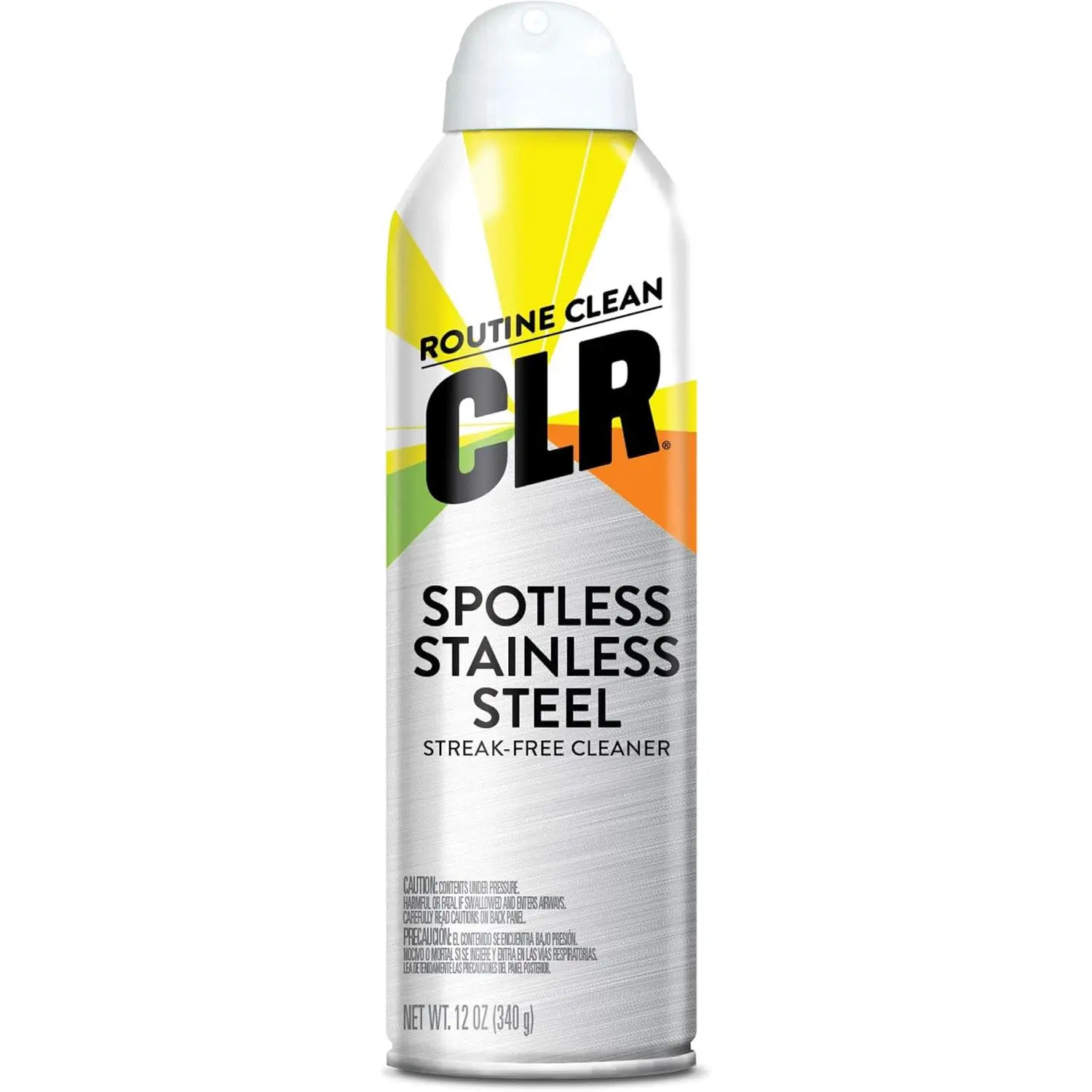 Spot Free Stainless Steel Cleaner - Removes Water Marks, Fingerprints and Residue from Refrigerators, Dishwashers, Ovens and More, Streak Free Shine - 12 Ounce Spray Can (Pack of 1)