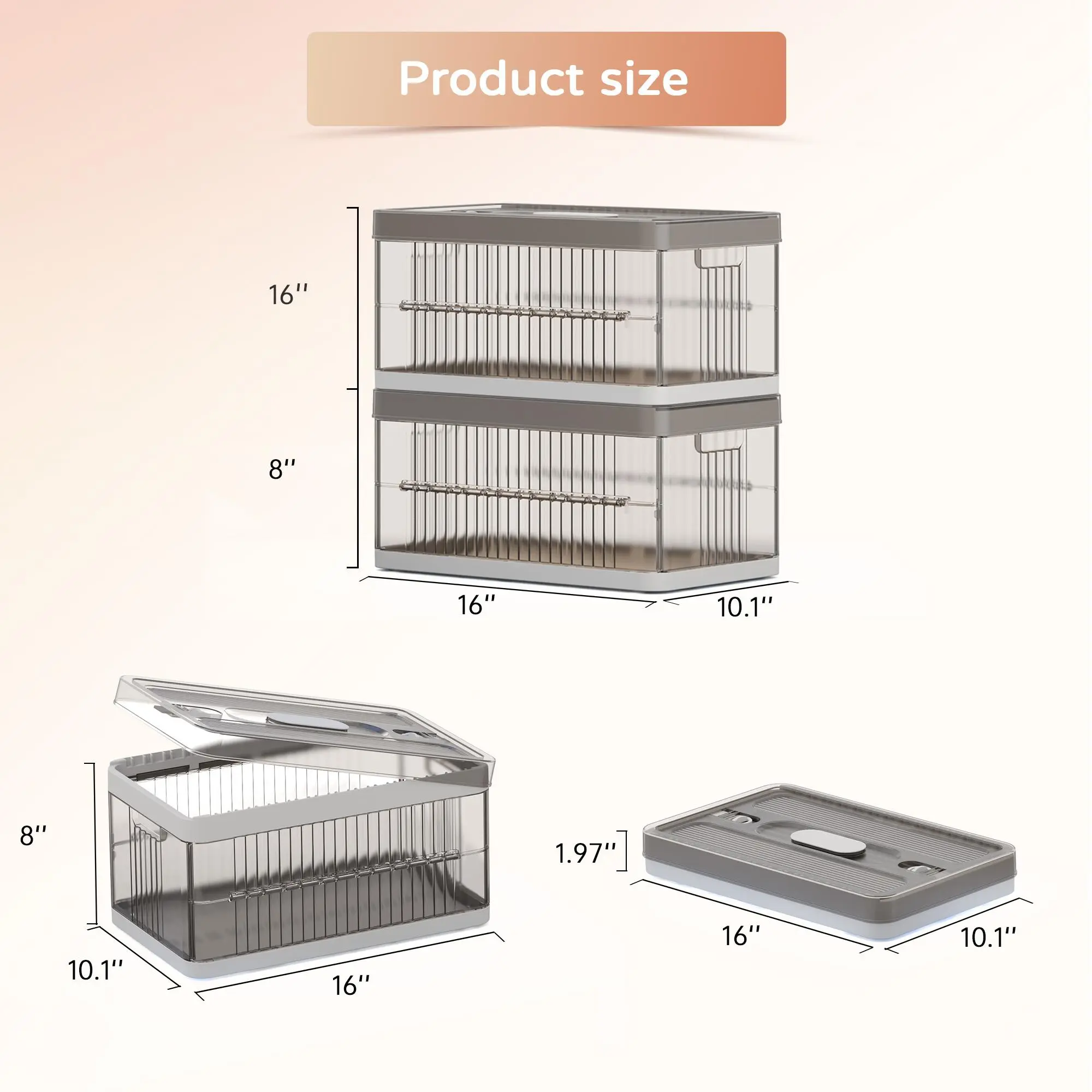 2 Tier-16"W