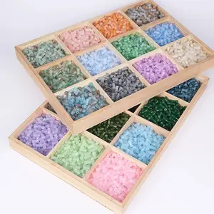 6x12mm Glass Bamboo Beads – Imitation Jade Spacer Beads for Jewelry Making | Gold-Flecked Ink Wash Style | DIY Ancient Aesthetic