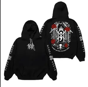 Vintage Sleep Token Flowers Red Logo Hoodie, Sleep Token Tour 2025 Tee, New Song Concert Tour, Gift For Men and Women